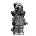 Aliens Xenomorph transparent black Lego Minifigures custom toys