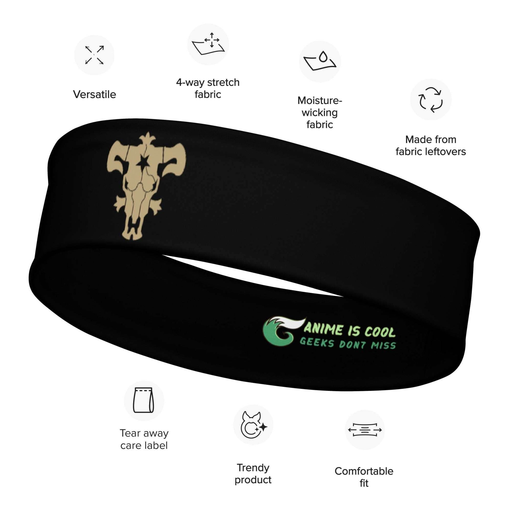 Asta Black Bulls Anime Headband - M