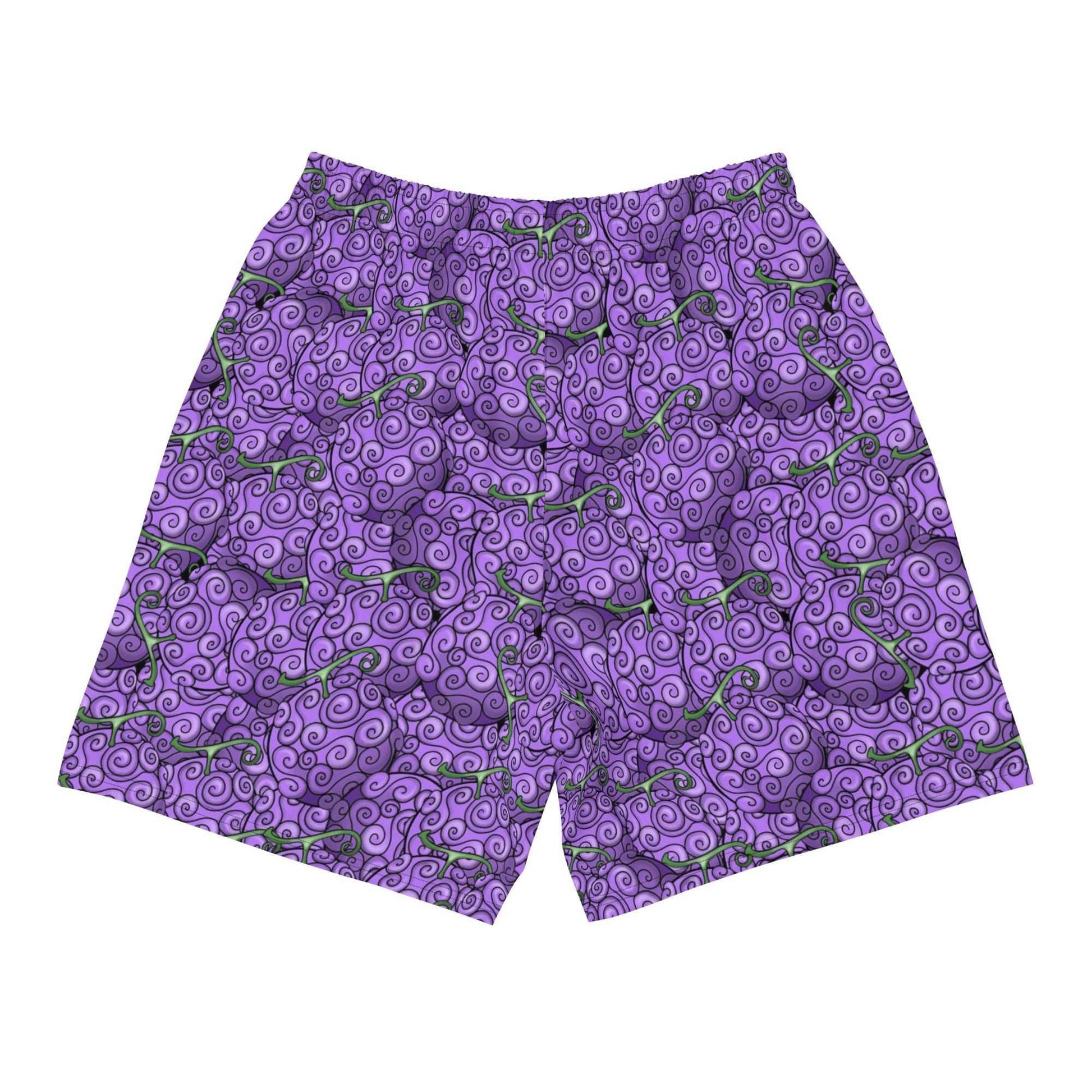 Gum Gum Devil Fruit Recycled Athletic Shorts - 2XS