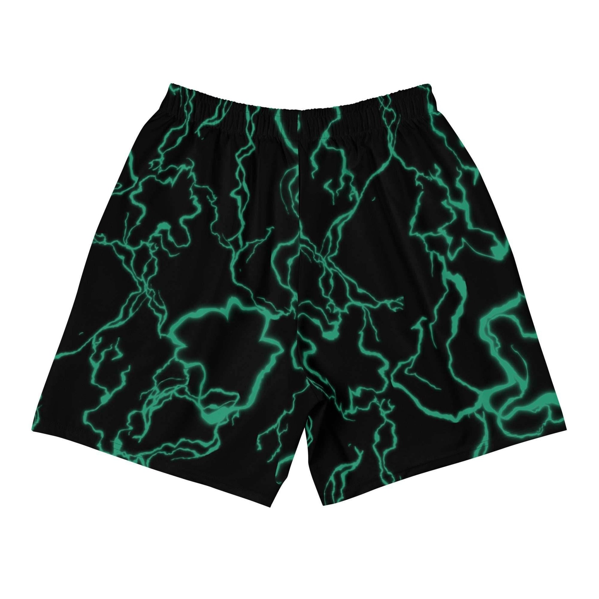 Black Whip Deku Recycled Athletic Anime Shorts - 2XS