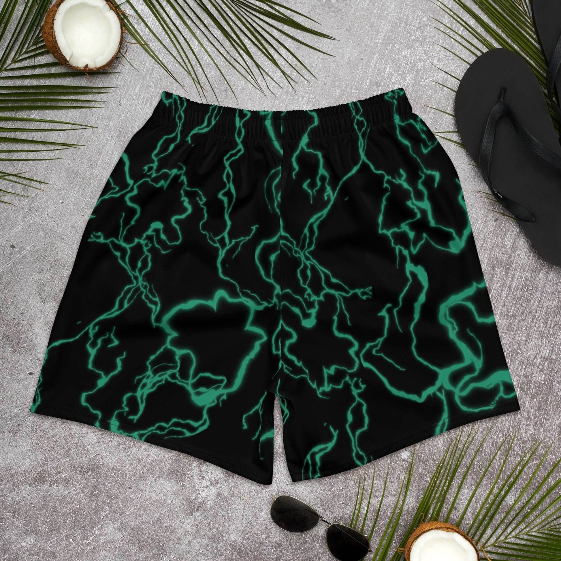 Black Whip Deku Recycled Athletic Anime Shorts - 2XS