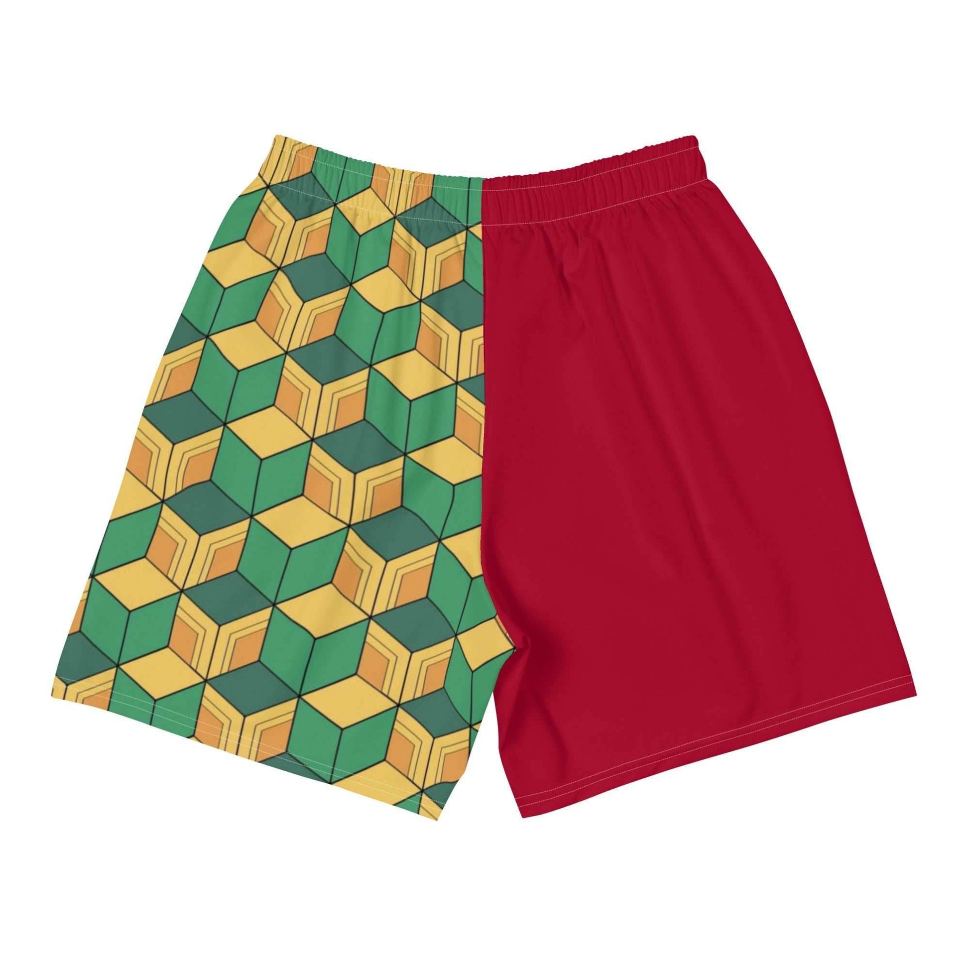 Tomioka Kimono Recycled Athletic Anime Shorts - 2XS