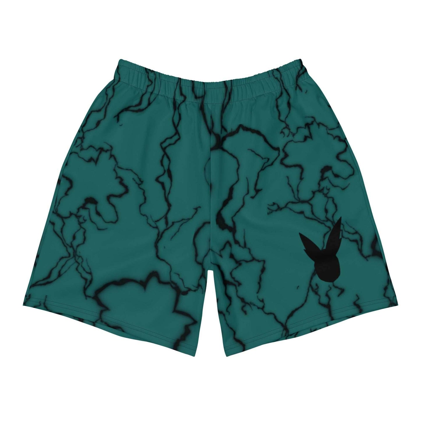 Black Whip Recycled Athletic Shorts - 2XS