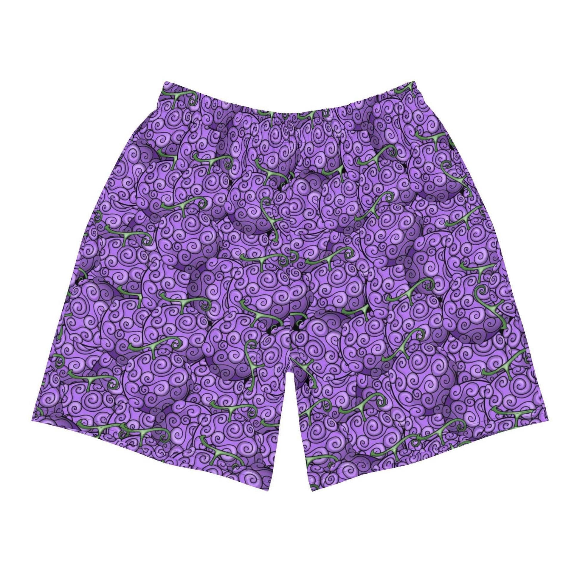 Gum Gum Devil Fruit Recycled Athletic Shorts - 2XS