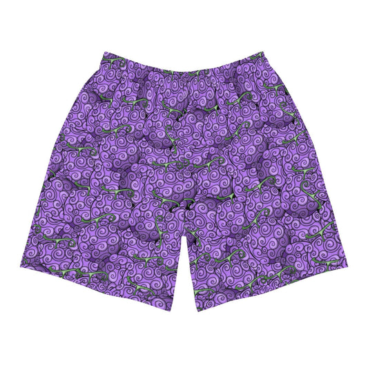 Gum Gum Devil Fruit Recycled Athletic Shorts - 2XS