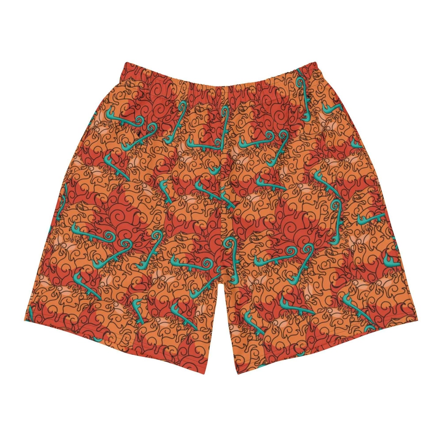 Flame Flame Devil Fruit Recycled Athletic Shorts - 2XS