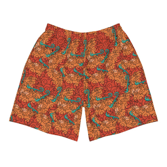 Flame Flame Devil Fruit Recycled Athletic Shorts - 2XS