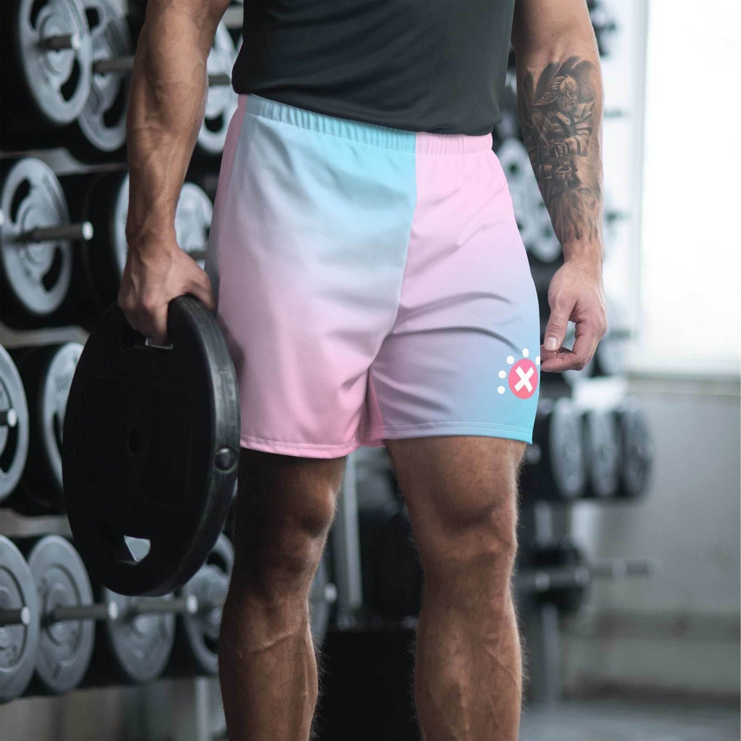 Chopper Cotton Candy Recycled Athletic Anime Shorts - 2XS