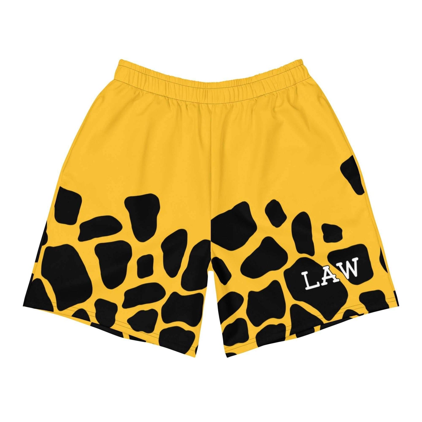 Trafalgar Yellow Recycled Athletic Anime Shorts - 2XS