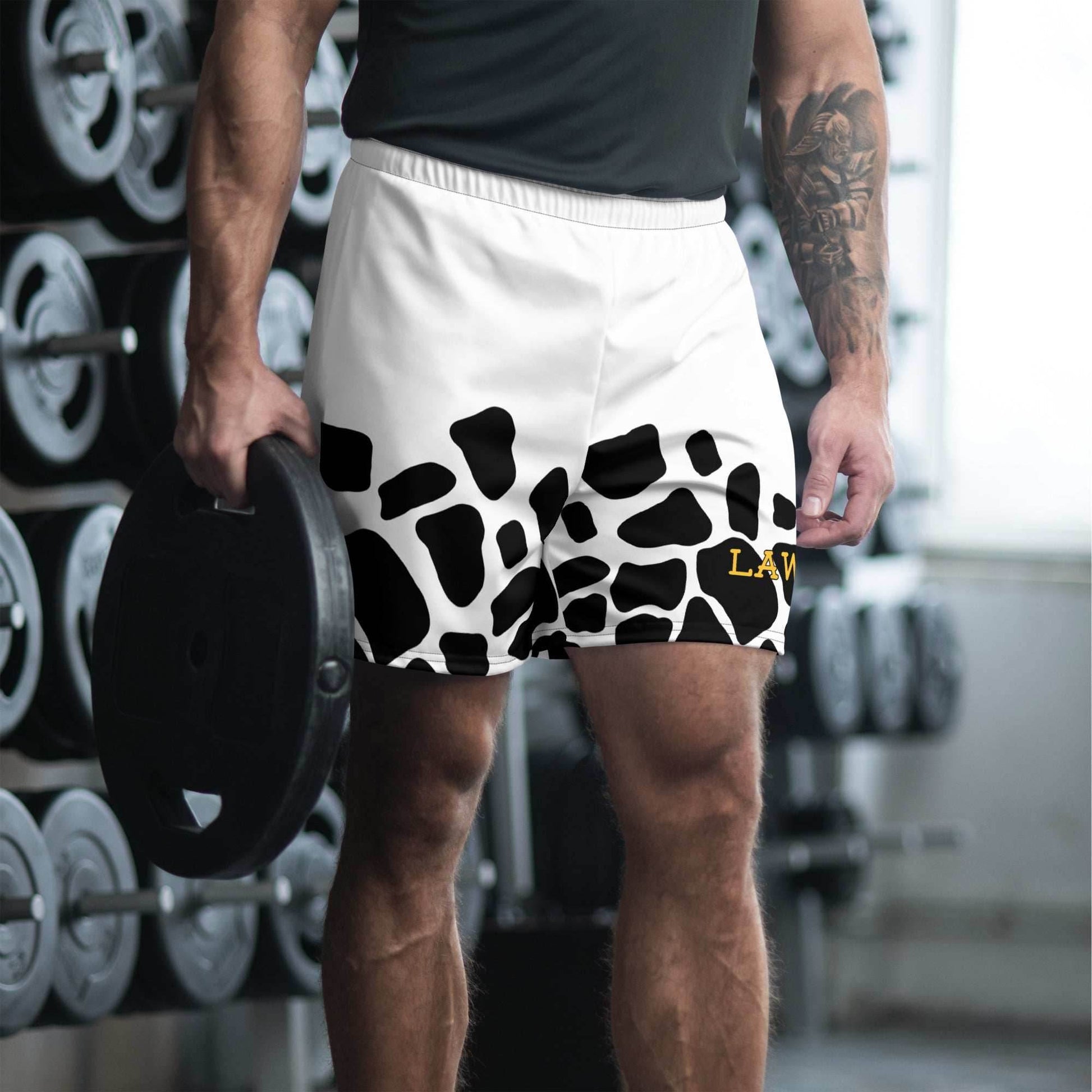 Trafalgar White Recycled Athletic Anime Shorts - 2XS