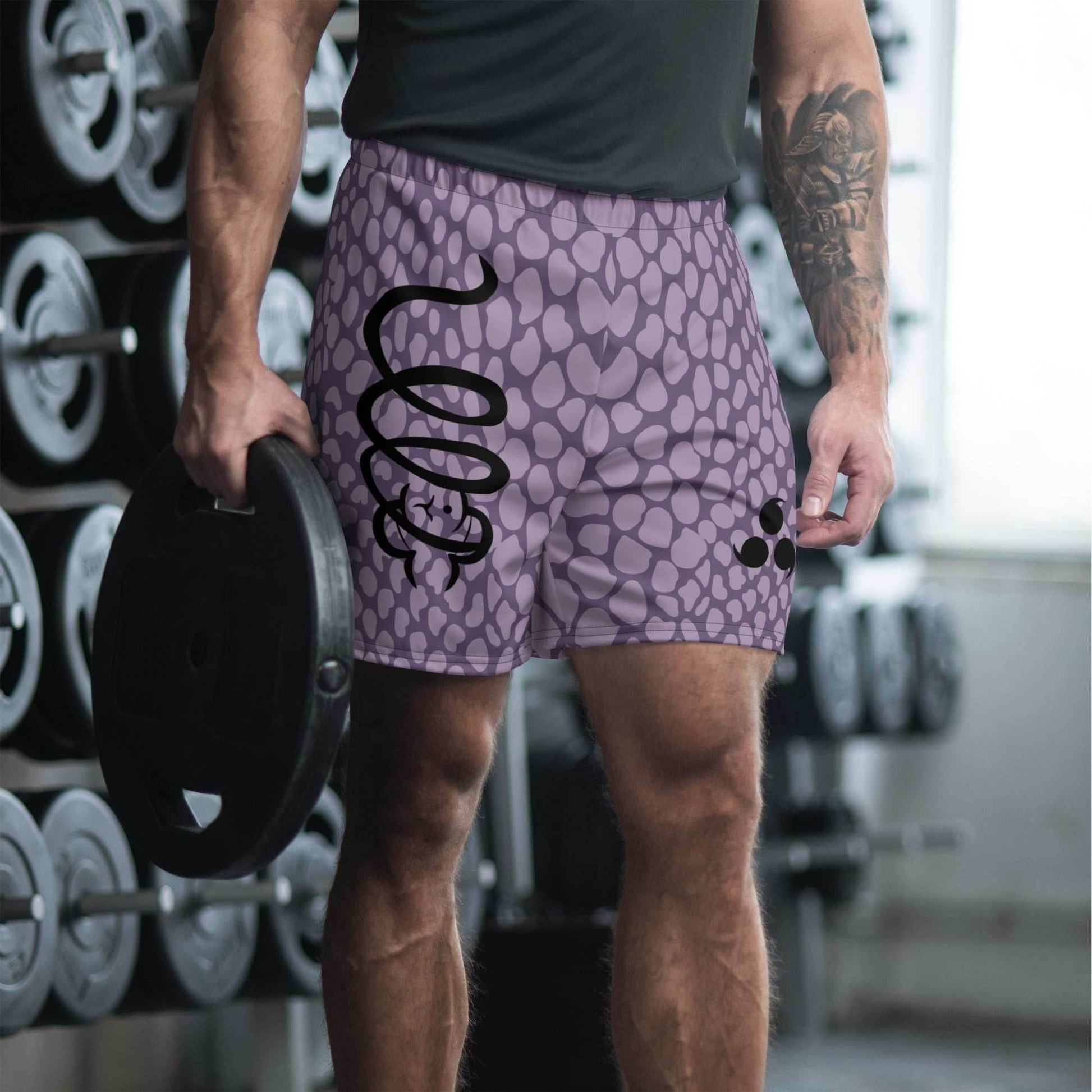 Curse Mark Recycled Athletic Shorts - 2XS