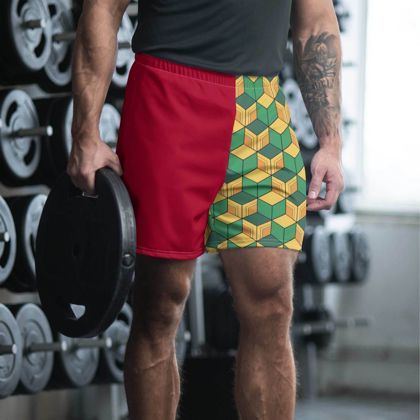 Tomioka Kimono Recycled Athletic Anime Shorts - 2XS