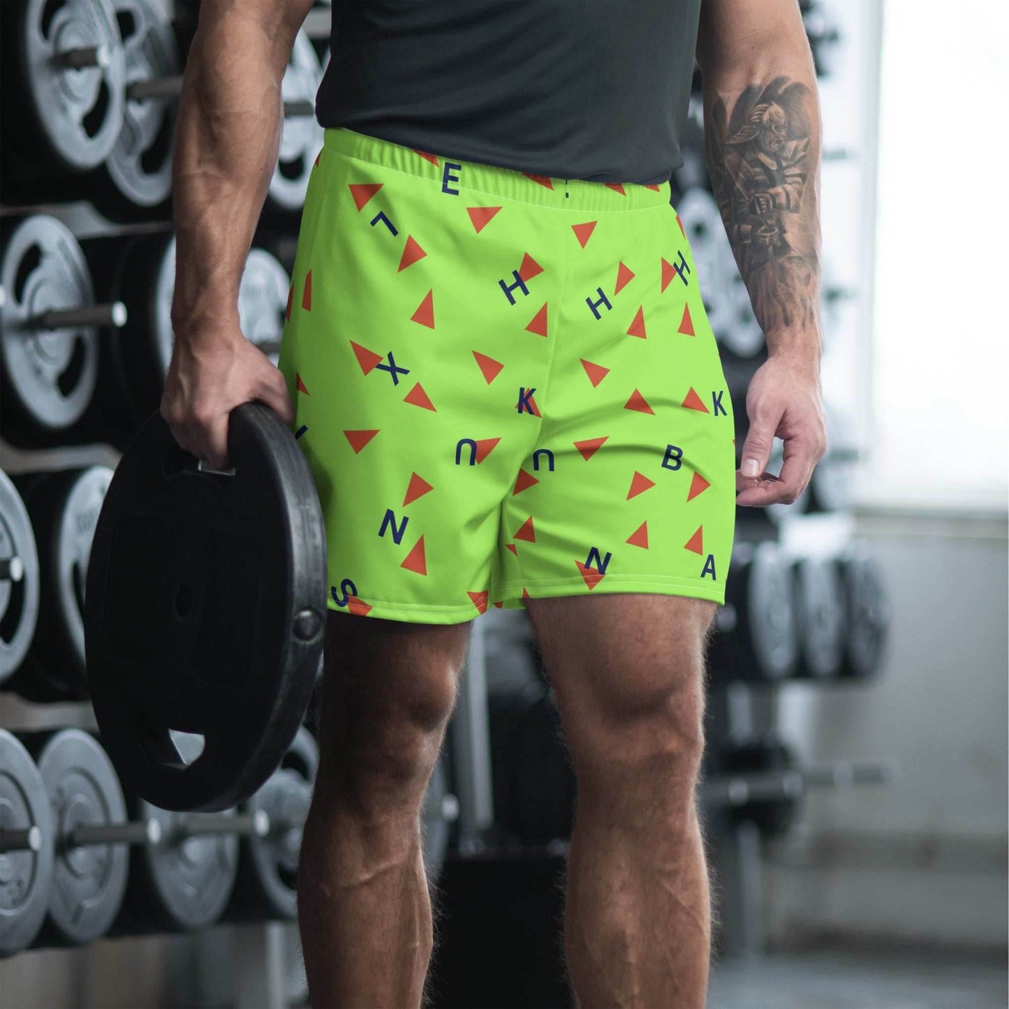Roshi Green Men's Recycled Athletic Anime Shorts - 2XS