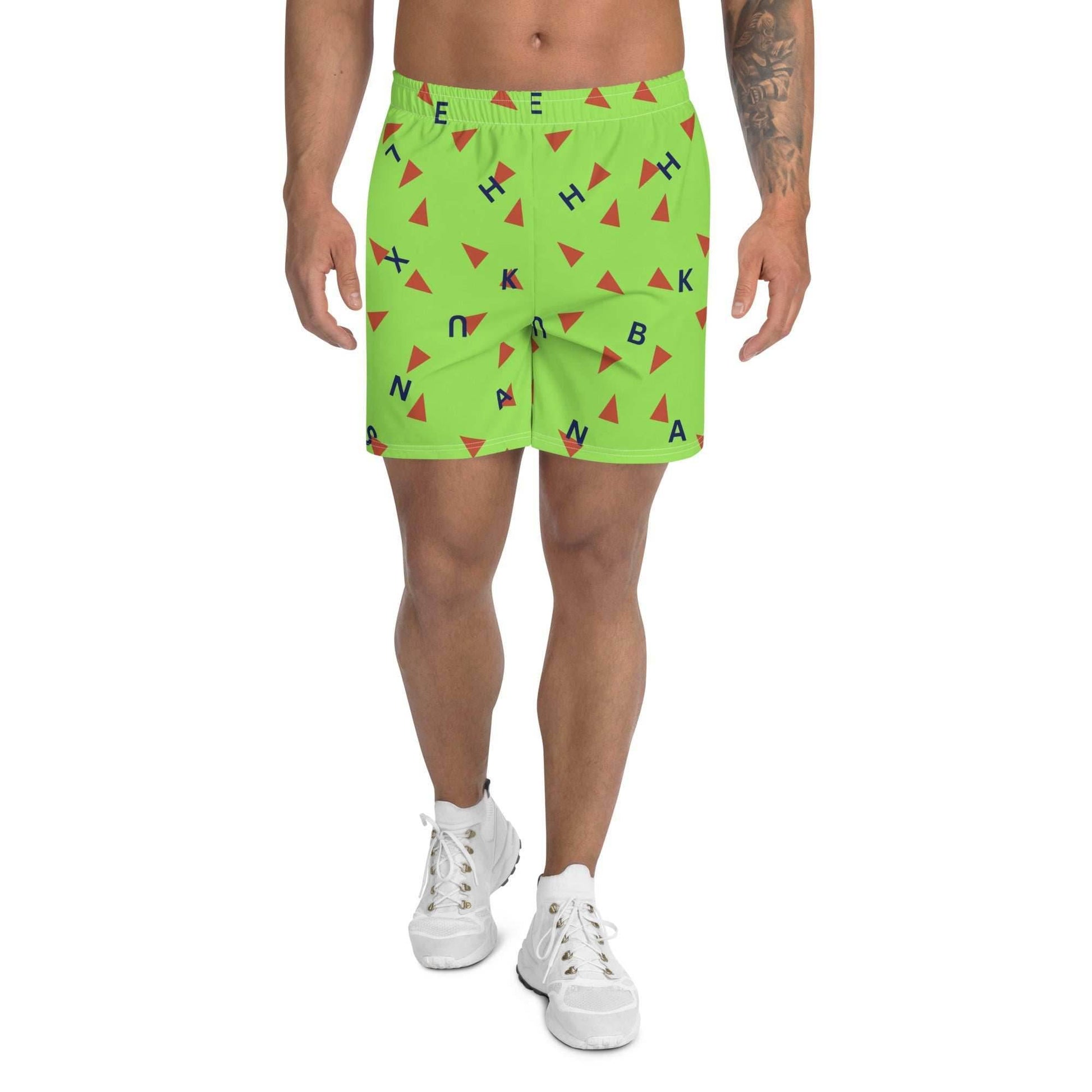 Roshi Green Men's Recycled Athletic Anime Shorts - 2XS