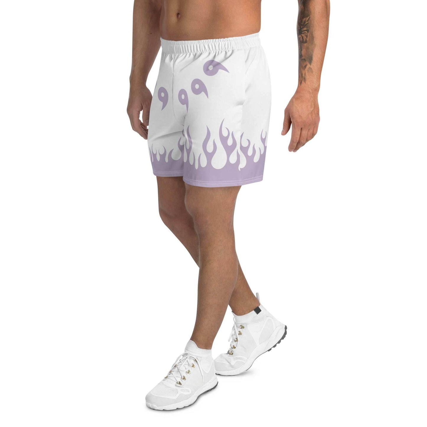 Sixth Paths Lavender Recycled Athletic Anime Shorts - 2XS