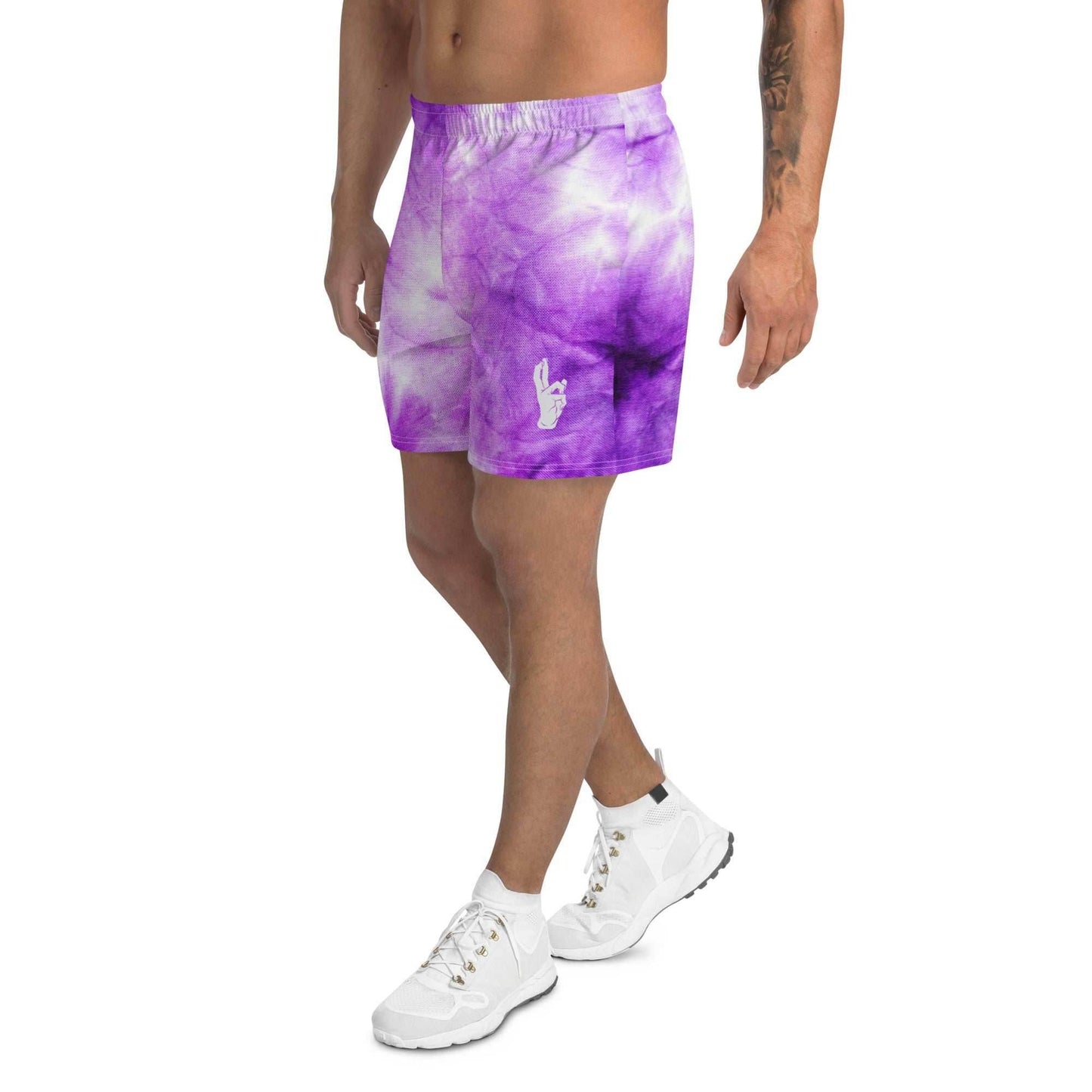 Domain Expansion Tie Dye Recycled Athletic Shorts - 2XS