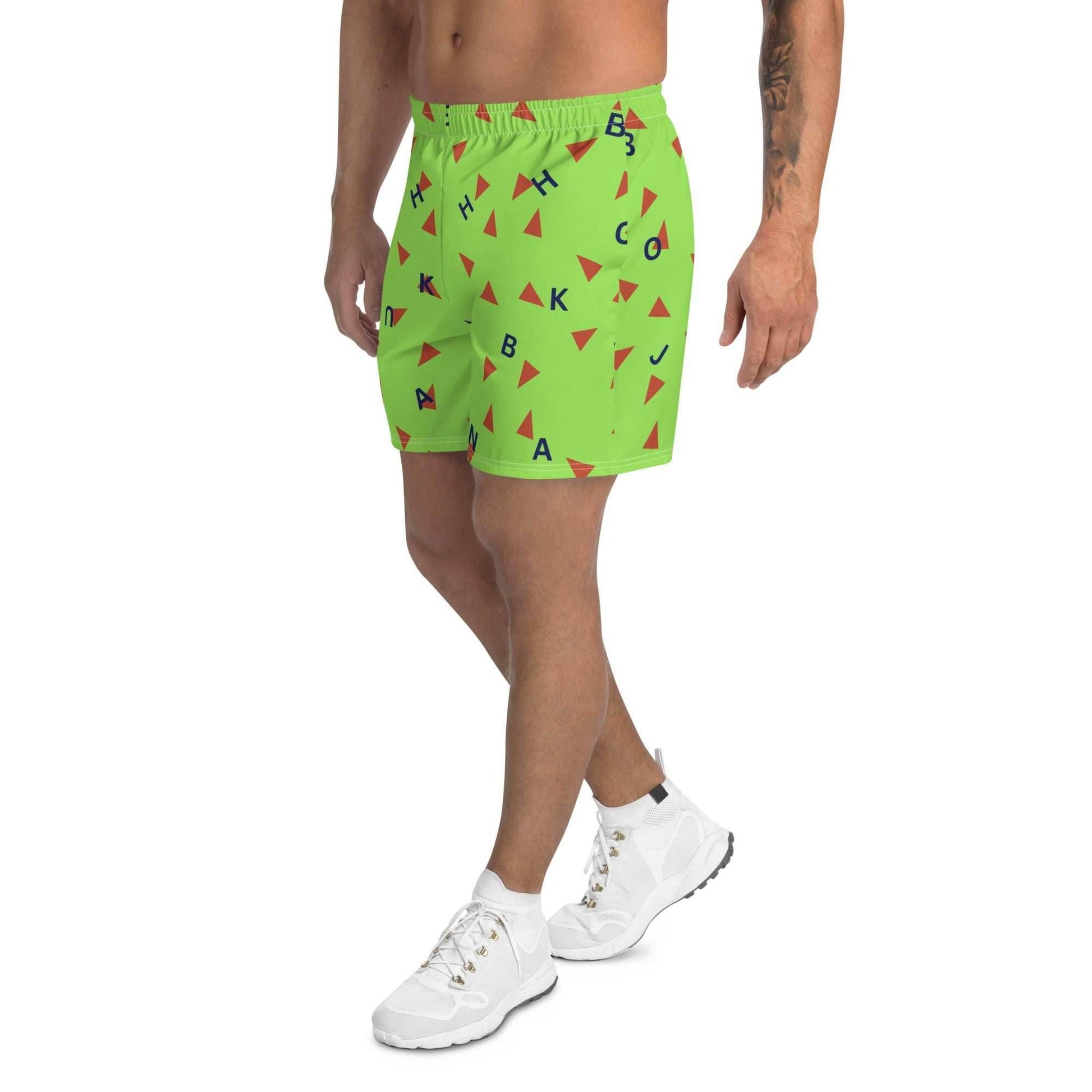 Roshi Green Men's Recycled Athletic Anime Shorts - 2XS