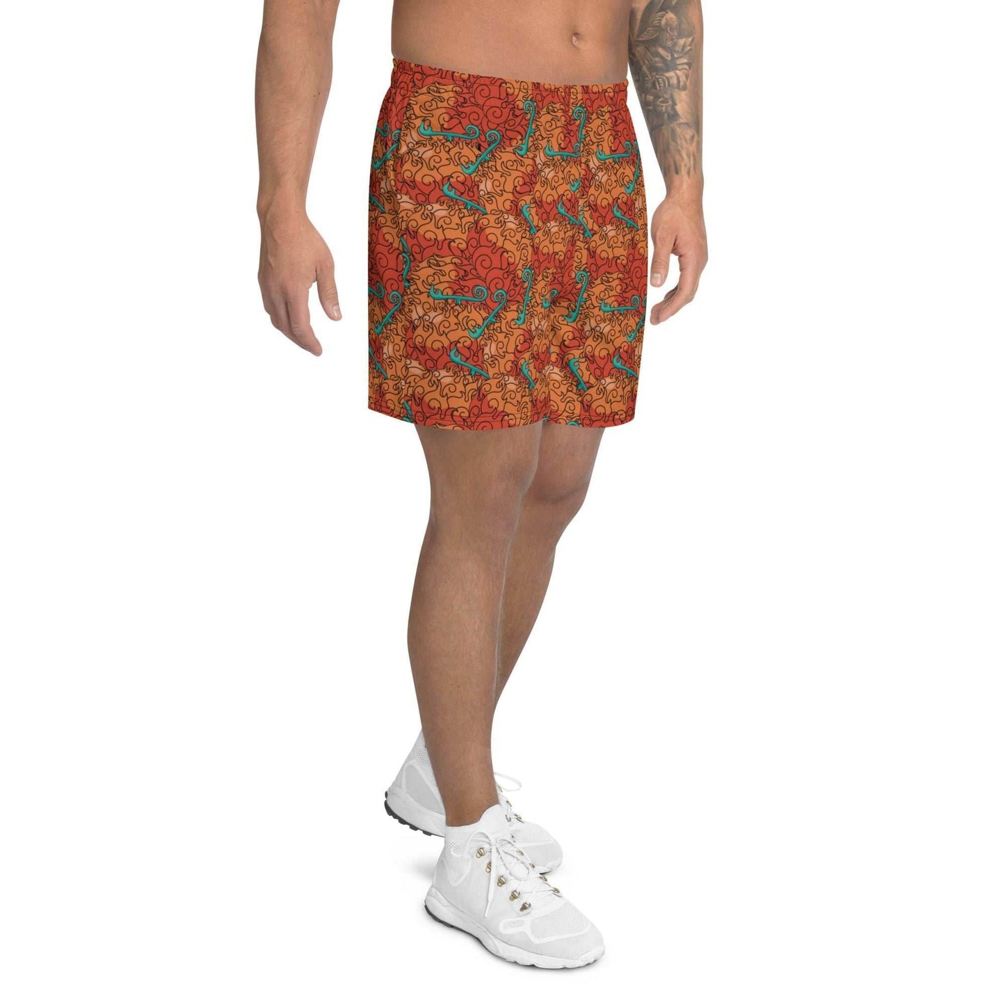 Flame Flame Devil Fruit Recycled Athletic Shorts - 2XS