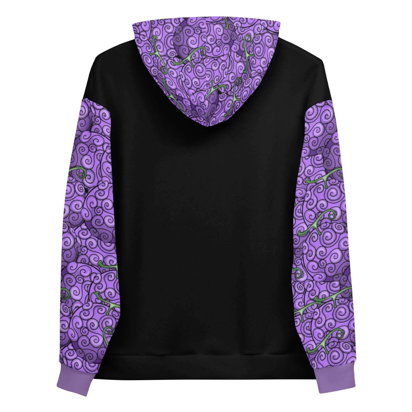 Gum Gum Devil Fruit Recylced Unisex Anime Hoodie - XS