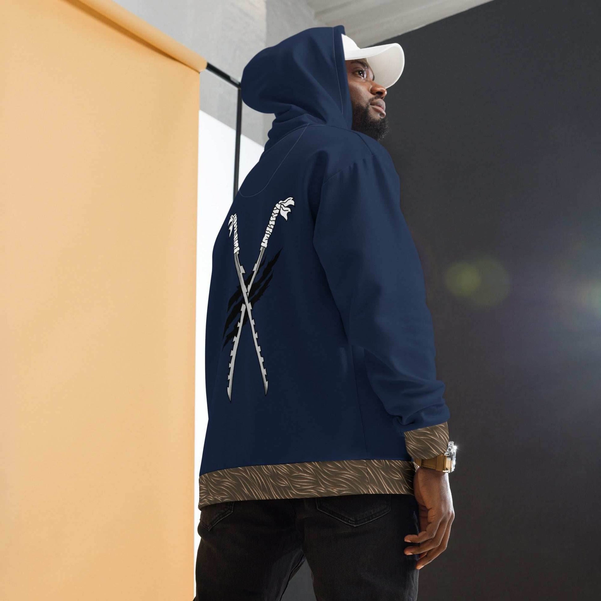 Inosuke Recycled Unisex Anime Hoodie - 2XS