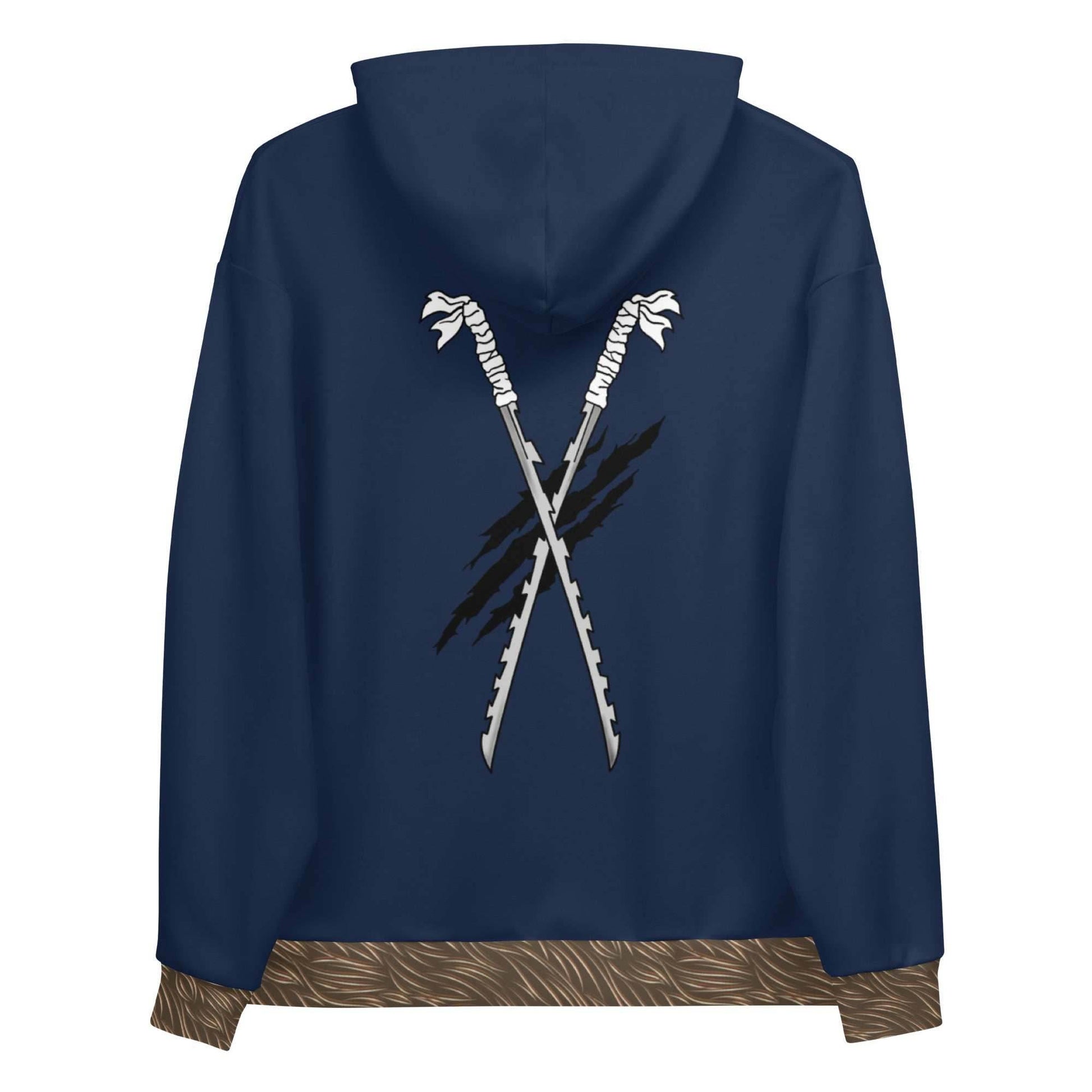 Inosuke Recycled Unisex Anime Hoodie - 2XS