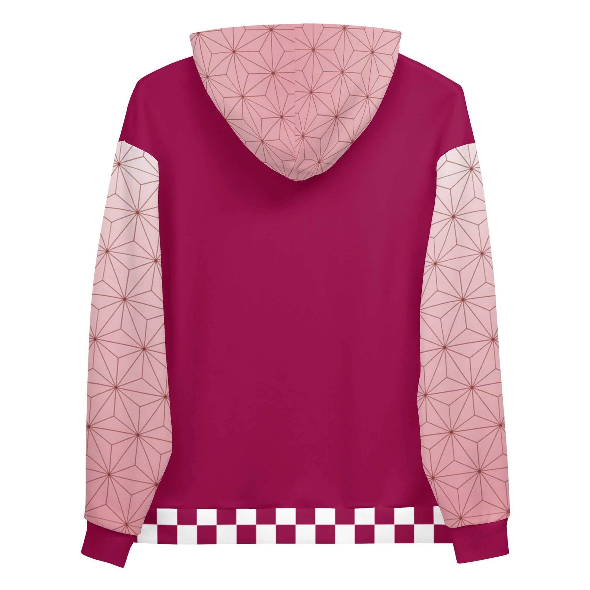 Nezuko Kimono Recycled Unisex Anime Hoodie - 2XS