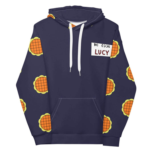 Lucy Luffy Recycled Unisex Anime Hoodie - XS