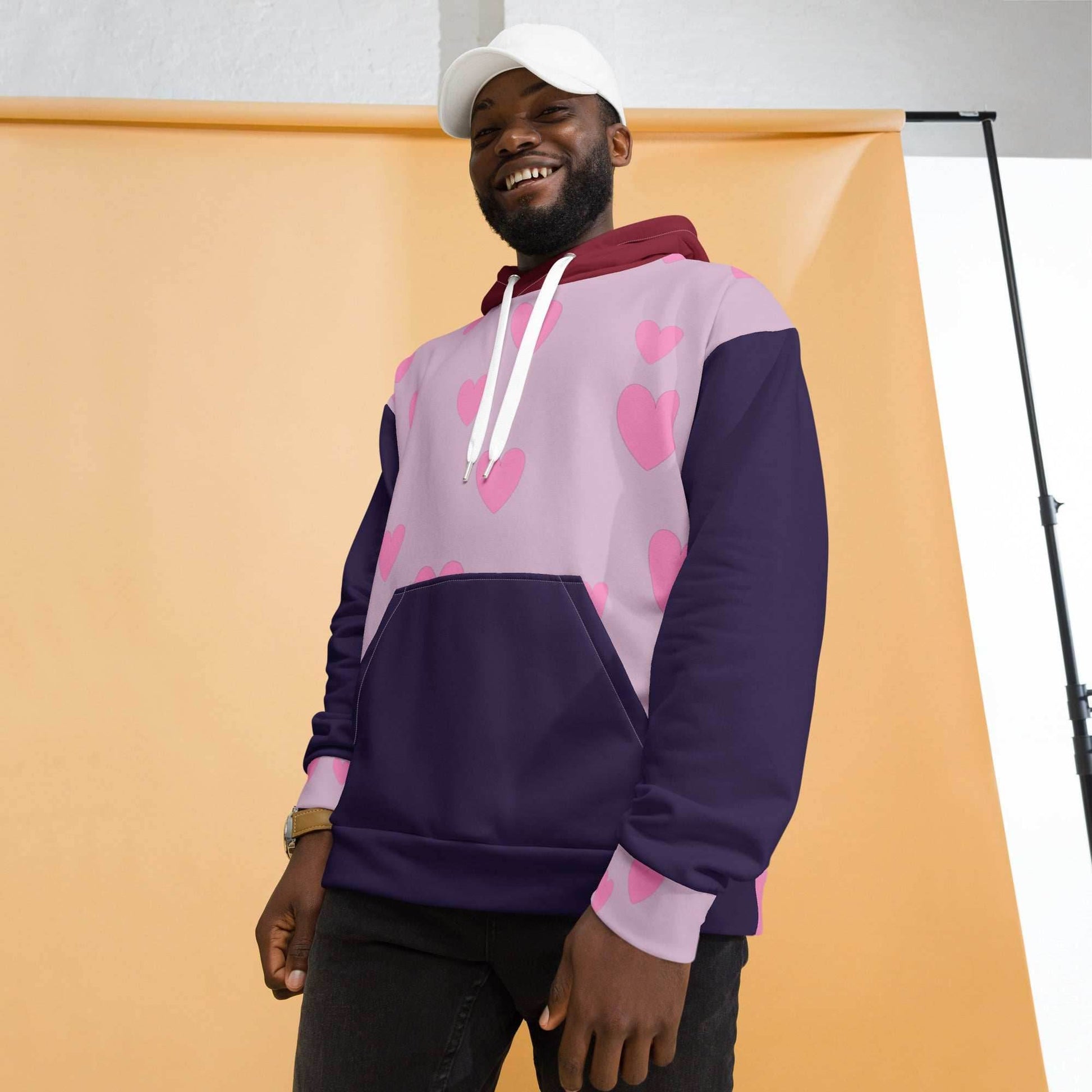 Corazon Recycled Unisex Anime Hoodie - 2XS