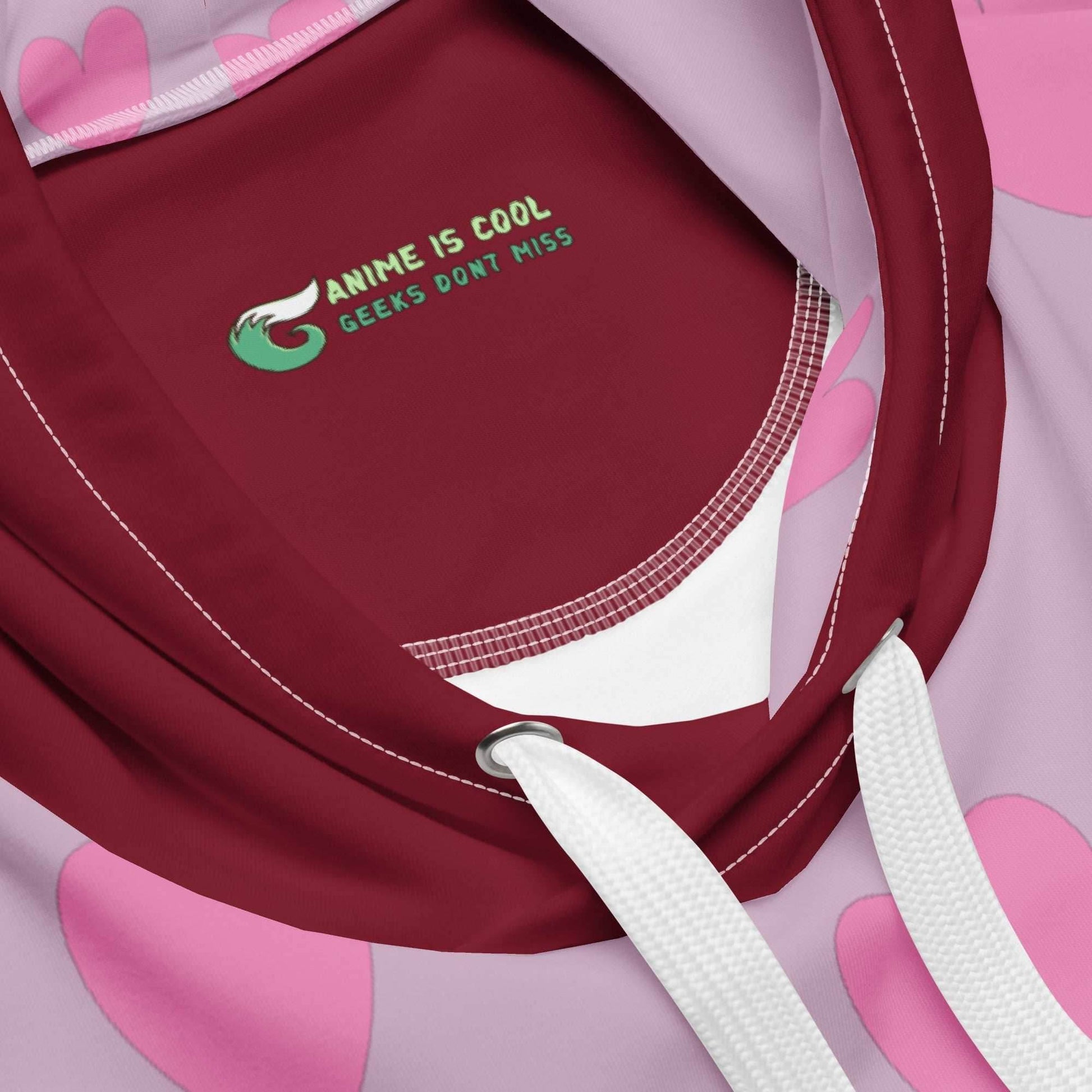 Corazon Recycled Unisex Anime Hoodie - 2XS