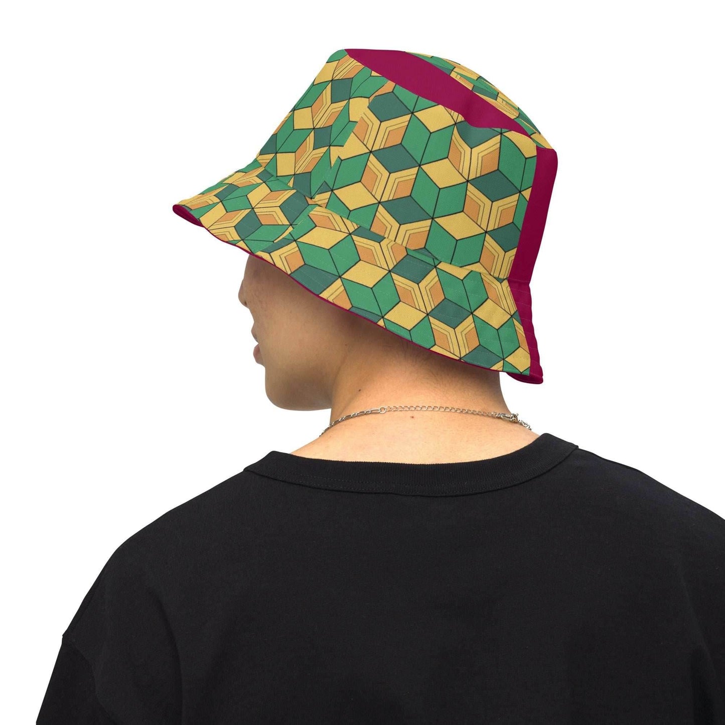 Tomioka 2 in 1 Reversible Bucket Hat - S/M