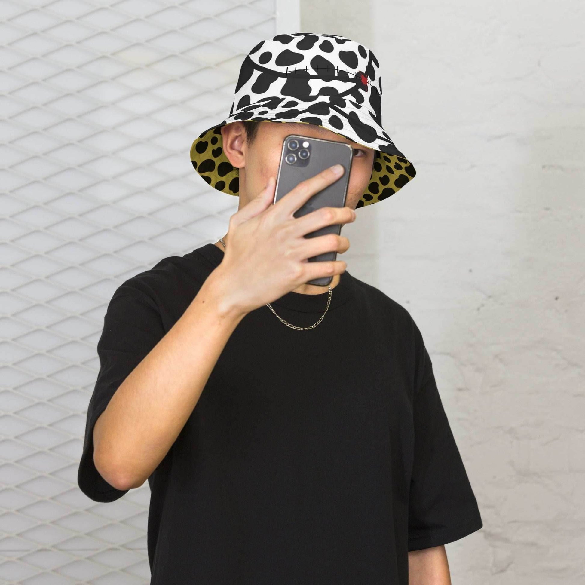 Nanami 2 in 1 Reversible Bucket Hat - S/M
