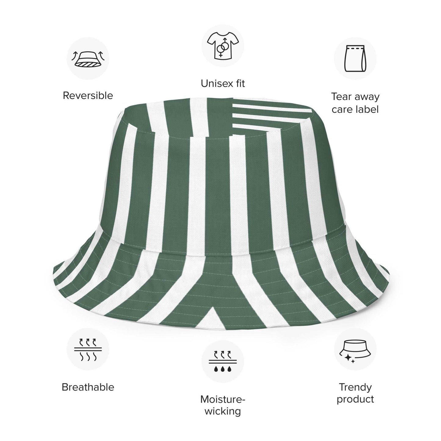 Kisuke 2 in 1 Reversible Bucket Hat - S/M