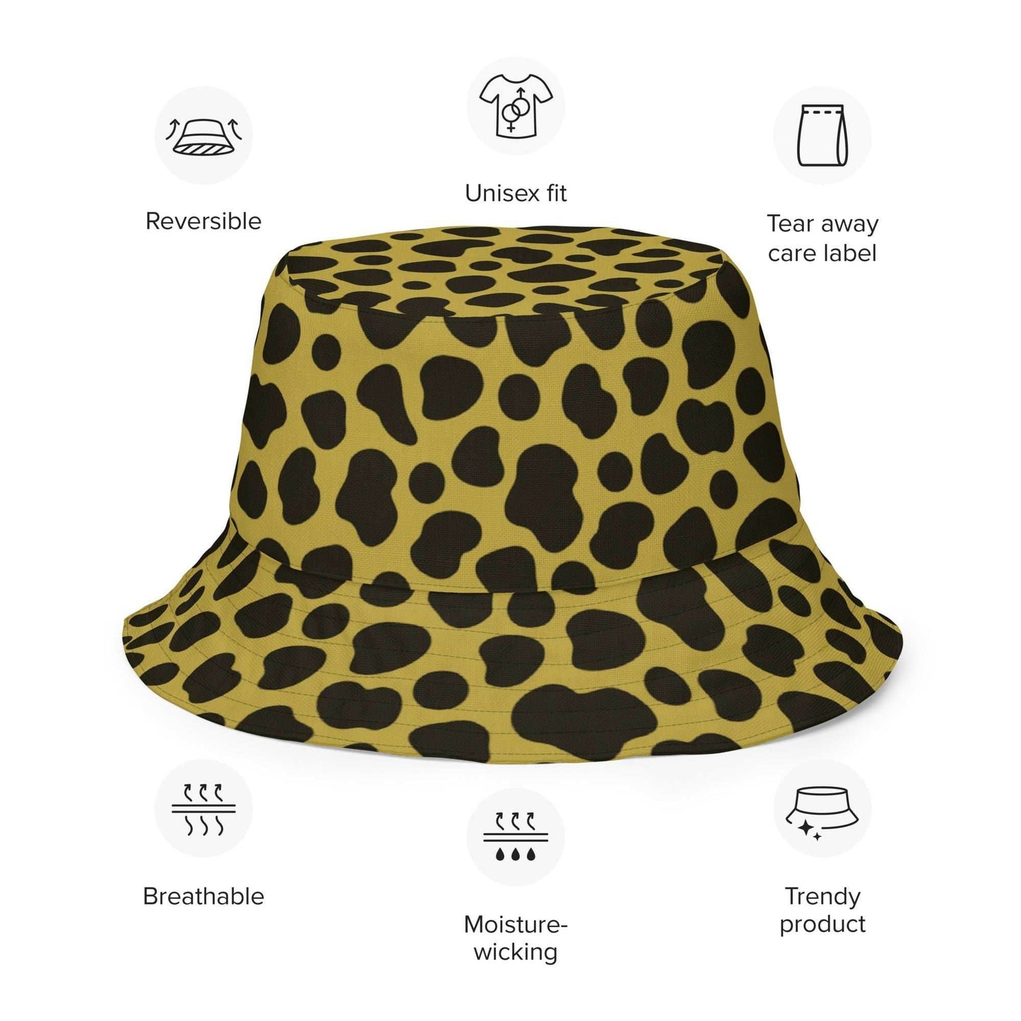 Nanami 2 in 1 Reversible Bucket Hat - S/M