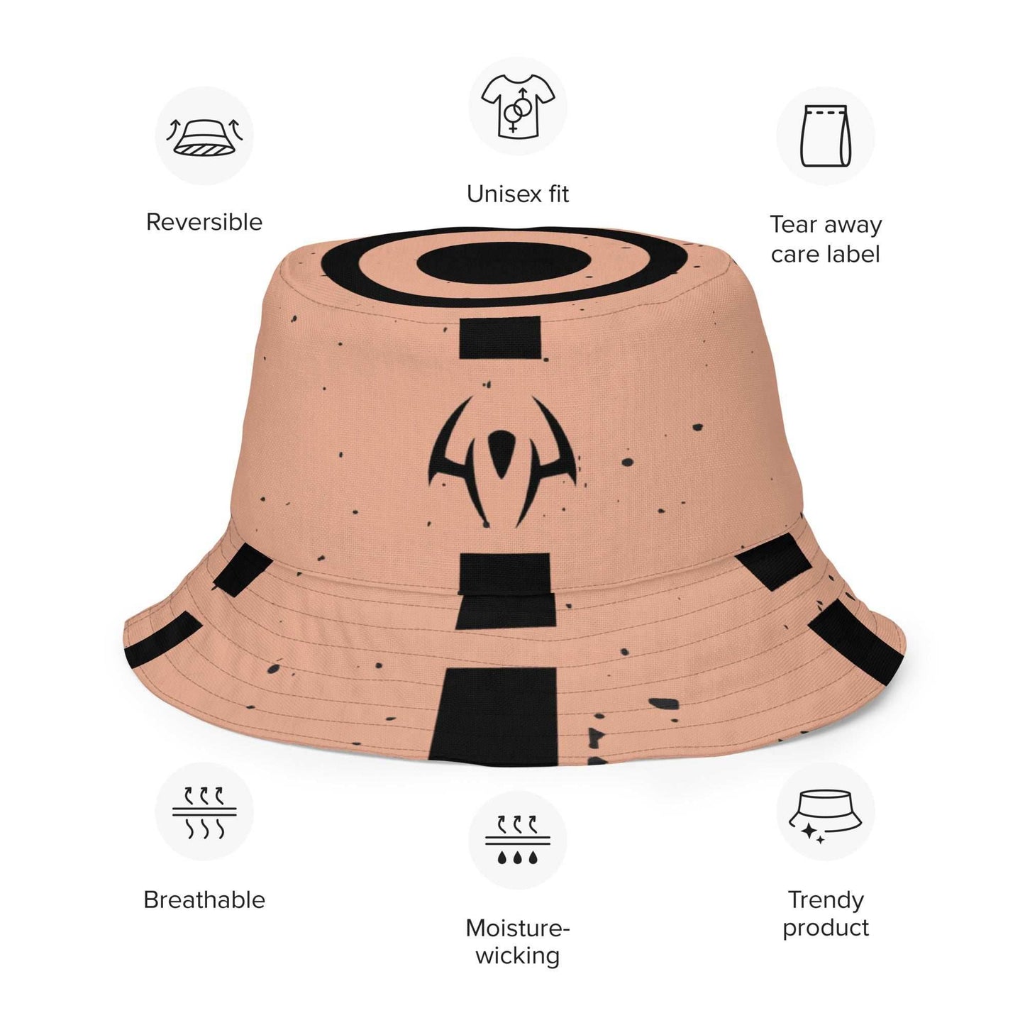 Sukuna x Itadori 2 in 1 Reversible Anime Bucket Hat - S/M