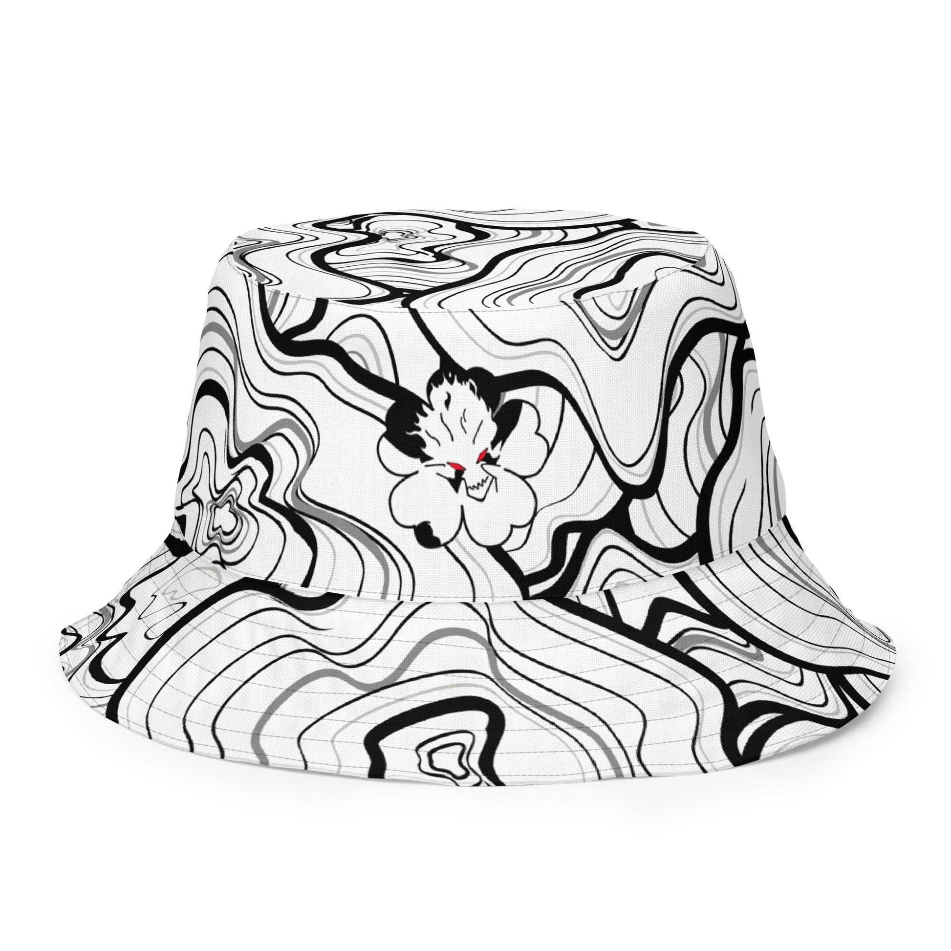 Asta Devil Form 2 in 1 Reversible Bucket Hat - XS