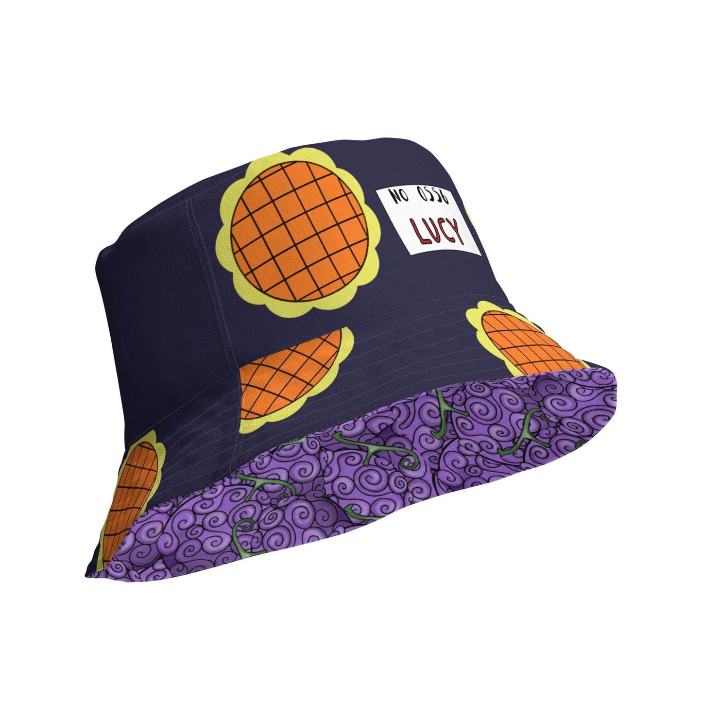 Luffy Lucy 2 in 1 Reversible Bucket Hat - S/M