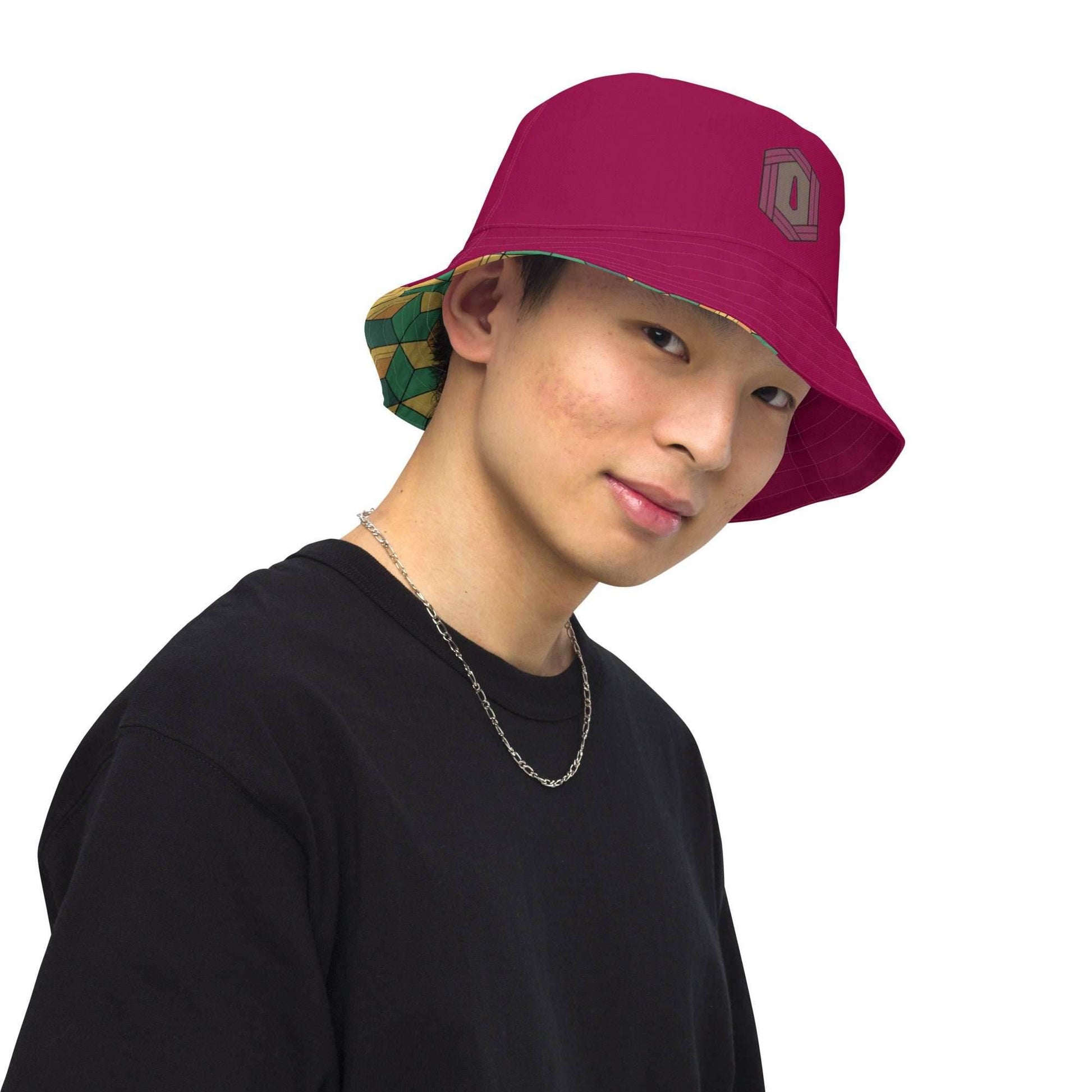 Tomioka 2 in 1 Reversible Bucket Hat - S/M