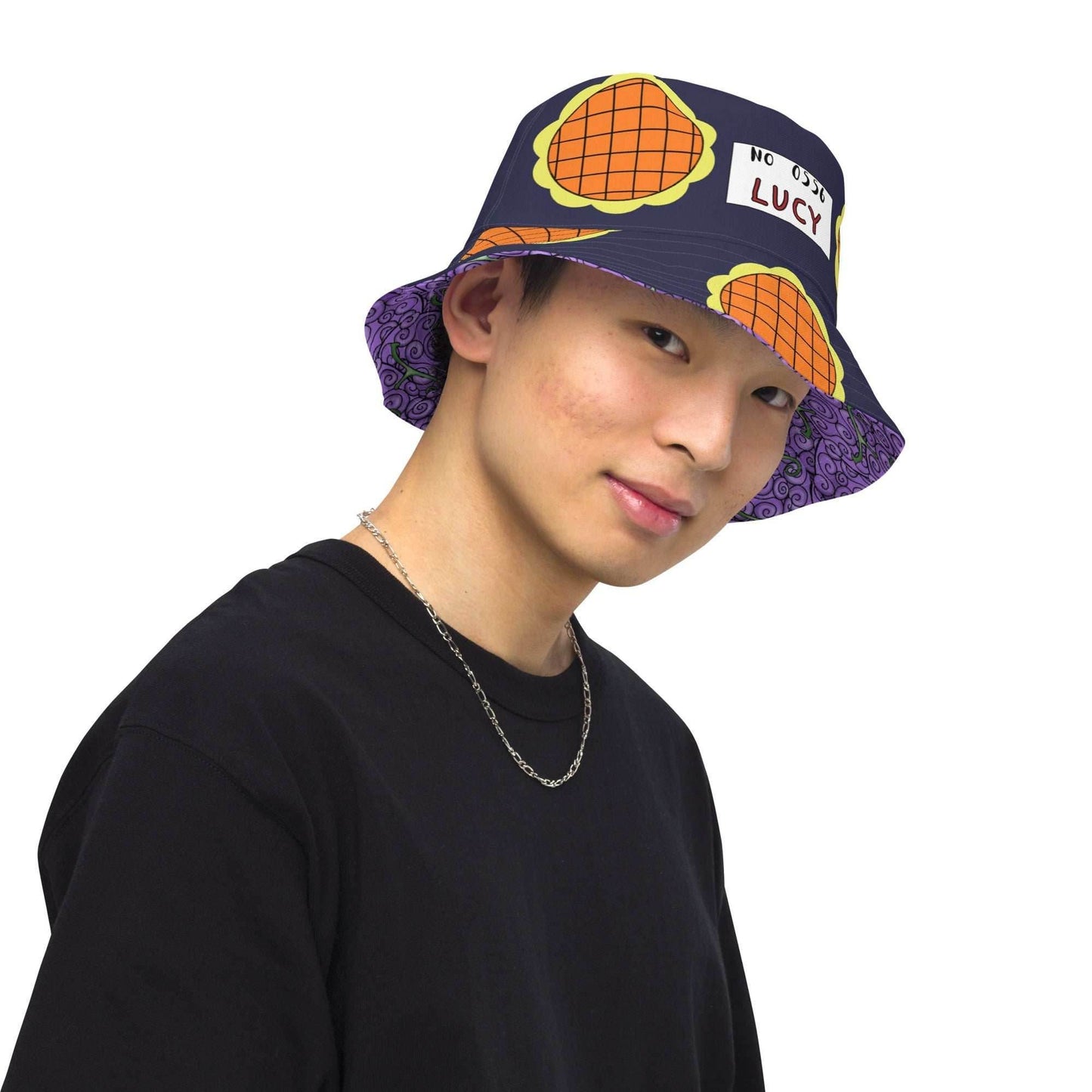 Luffy Lucy 2 in 1 Reversible Bucket Hat - S/M