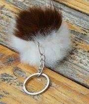 Alpaca Fuzzball Keychain - Multiple varies