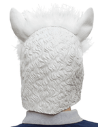 Alpaca Head Latex Party Mask