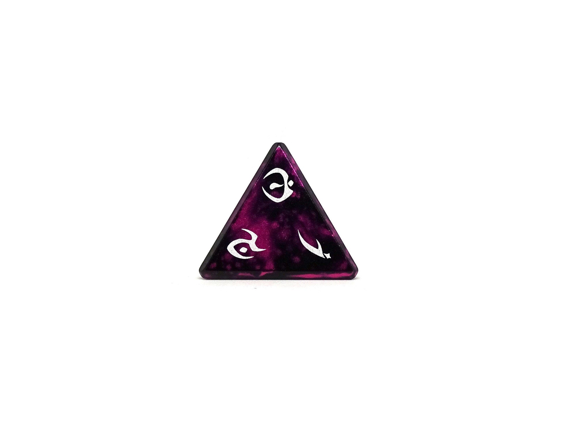 Aluminum Elite Dice of the Elvenkind - Pink 7 Dice Set