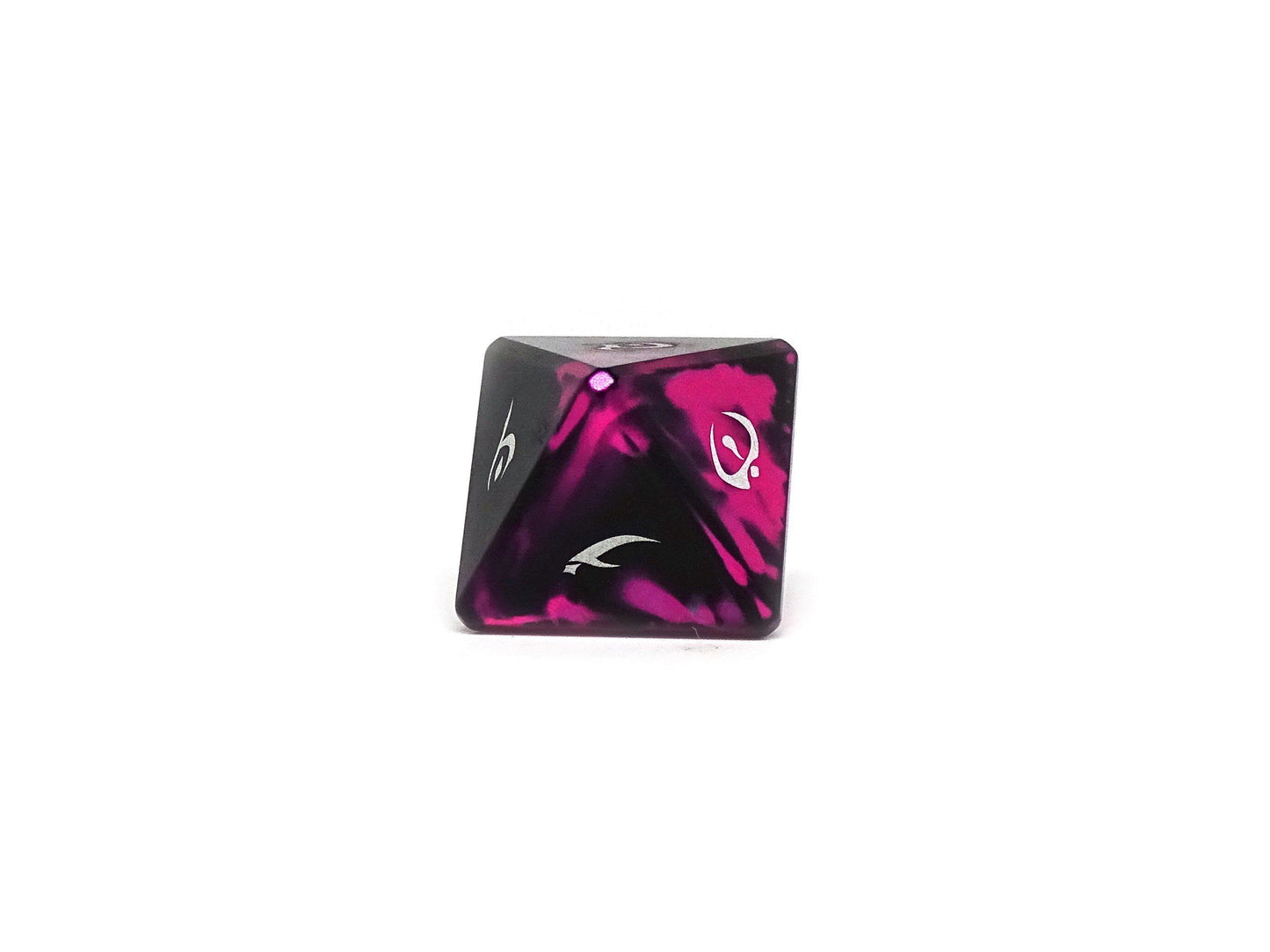 Aluminum Elite Dice of the Elvenkind - Pink 7 Dice Set