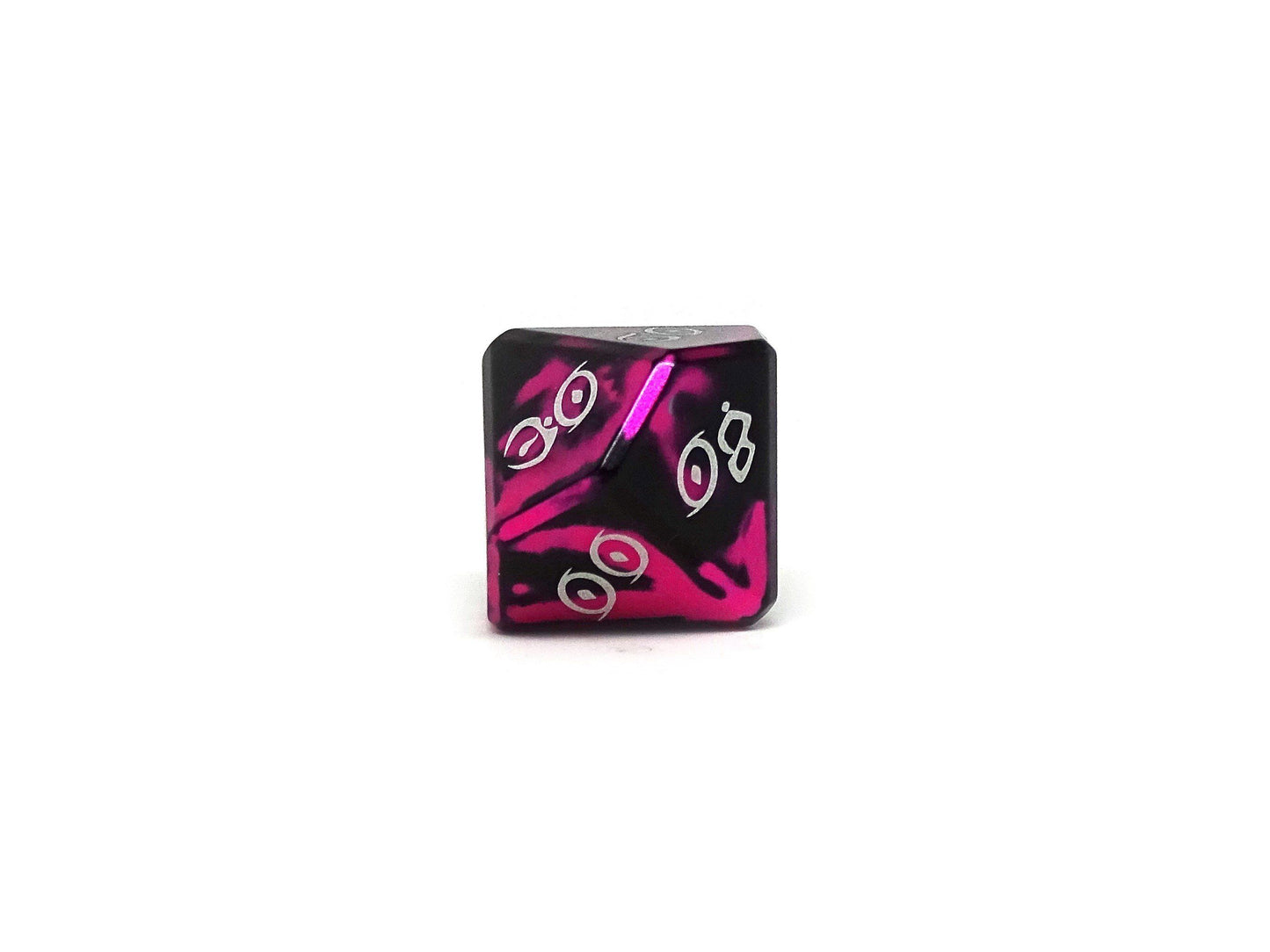 Aluminum Elite Dice of the Elvenkind - Pink 7 Dice Set