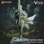 Alysion of the Spotless Wood (Male Feywalker Elf Duelist) - 32mm Scale