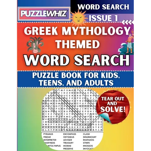 Greek Mythology: Featuring Engaging Themed Word Search Puzzles with Solutions (Issue 1)