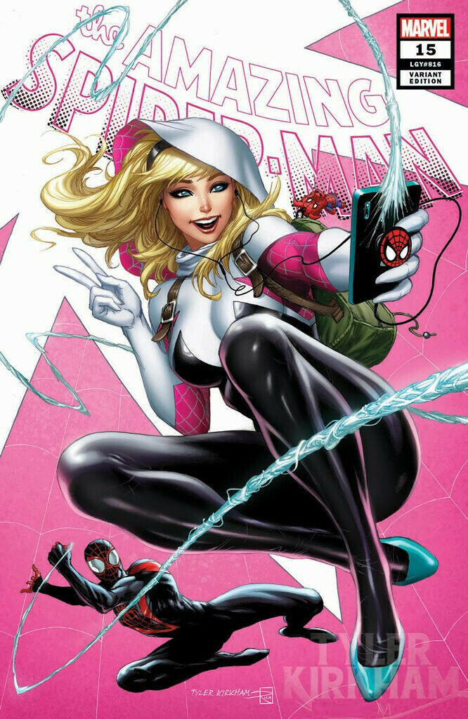 AMAZING SPIDER-MAN #15 TYLER KIRKHAM EXCLUSIVE VAR