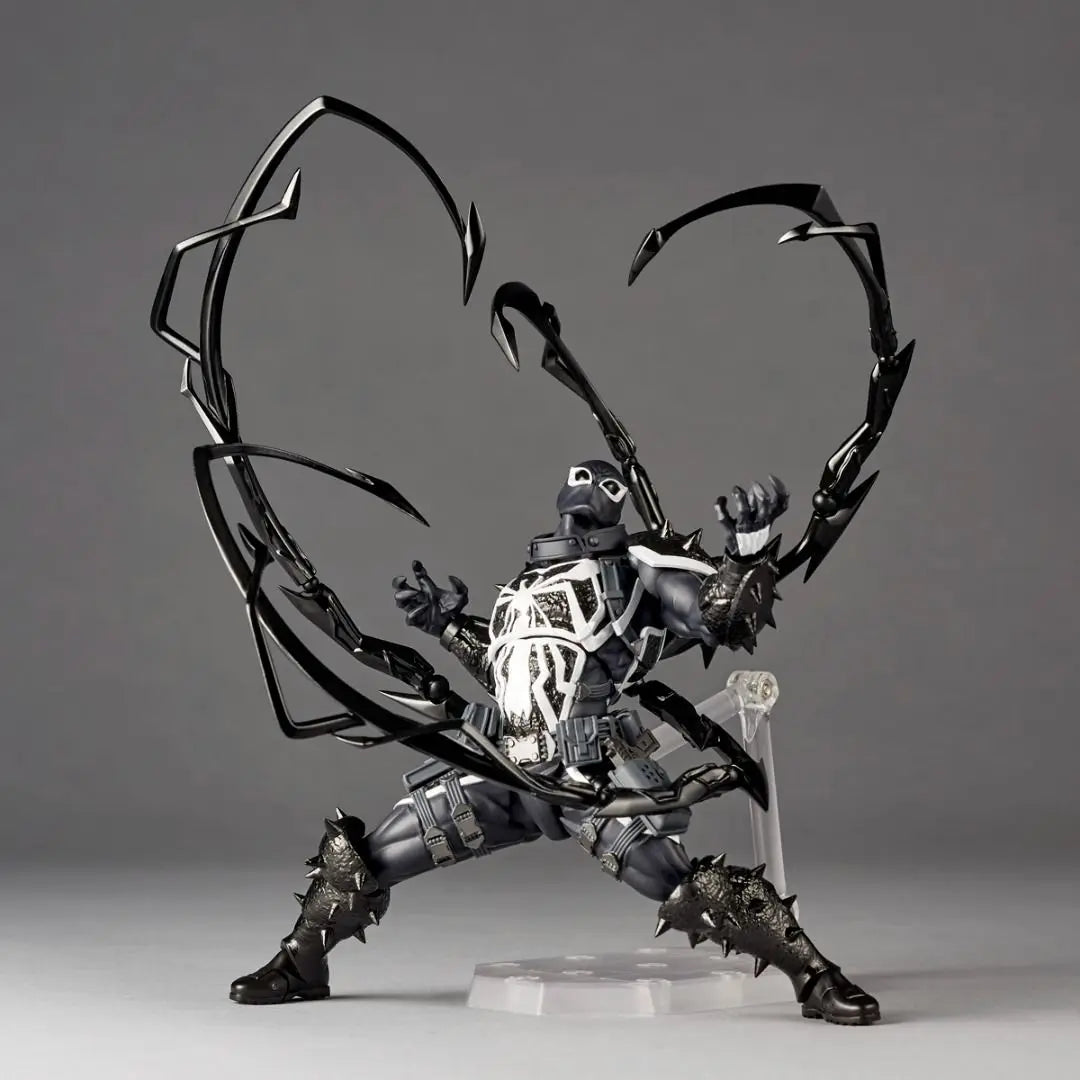 AMAZING YAMAGUCHI Agent Venom KAIYODO Eugene Thompson Symbiote Deadpool Comics Action Figure Model Movie Toys For Kids Doll Gift