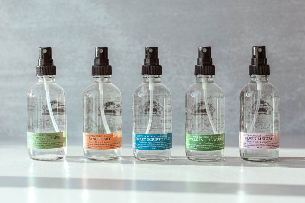 Cantrip Candles Ambience Sprays (4 oz) - Elven Luxury