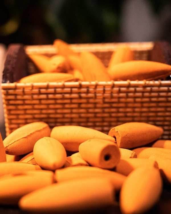 Backflow Incense Cone - Set Amber (50 pcs) - 