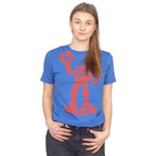 Ames Bros Destroyer Vintage Blue Adult T-shirt - S
